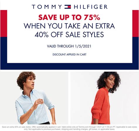 tommy hilfiger 40 off coupon.